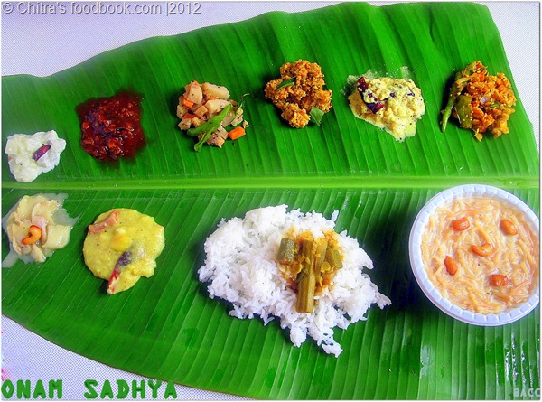 onam sadhya onam sadhya