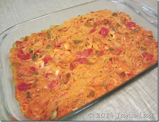 Chicken Spaghetti Olé Chicken Spaghetti Olé