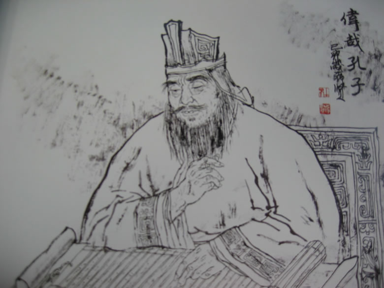 Confucius By Du Xixian, Confucius