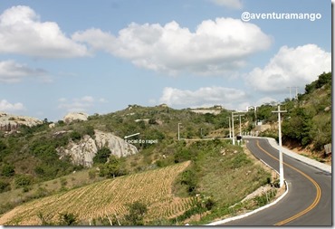 Local do Rapel na Pedra da Gameleira