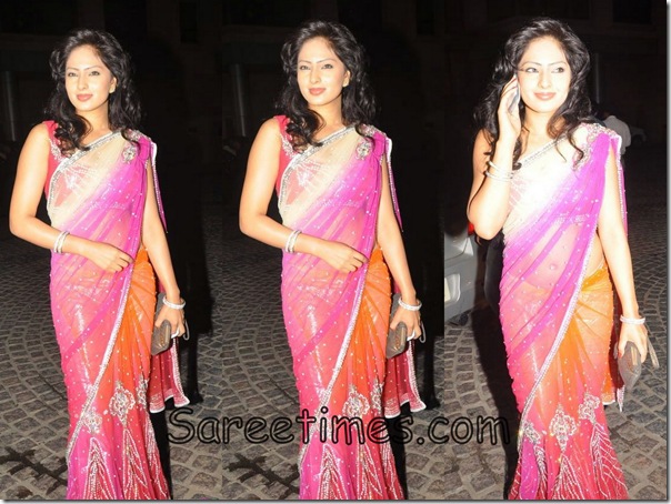 Nikesha_Patel_Designer_Saree