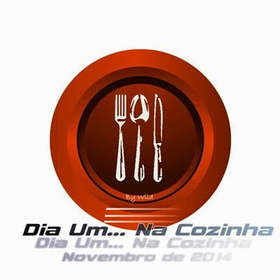 Logotipo Dia Um... Na Cozinha Novembro 2014
