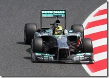Rosberg conquista la pole del gran premio di Spagna 2013