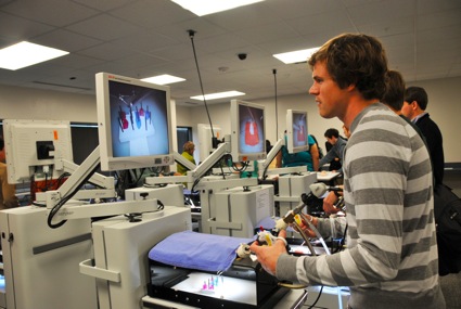 Student at Medical Stimulation Lab