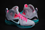 nike lebron 9 ps elite grey candy pink 8 01 LeBron 9 P.S. Elite Miami Vice Official Images & Release Date