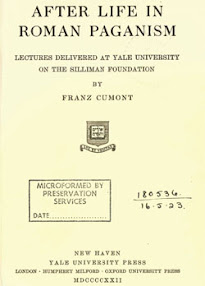 Cover of Franz Cumont's Book After Life In Roman Paganism