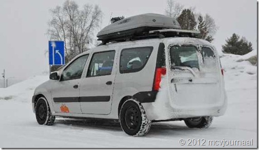 Arctic Roadtrip Erik met Dacia Logan MCV 01