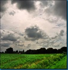 clouds after rain