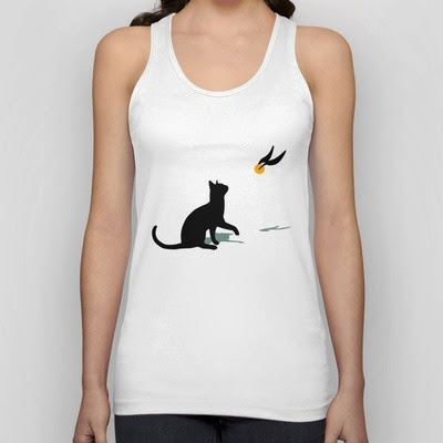 Cat and Snitch Harry Potter Tank Top from August Decorous Cat and Snitch Harry Potter Tank Top from August Decorous