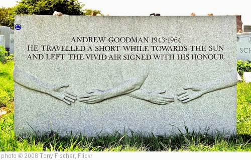 'Andrew Goodman 1943-1964, 'Murder in Mississippi'' photo (c) 2008, Tony Fischer - license: https://creativecommons.org/licenses/by/2.0/