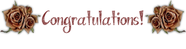Congratulations