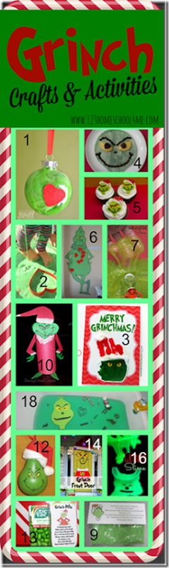 Grinch Crafts for Kids Grinch Crafts for Kids