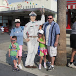 The Freys with the Coke guy in Hollywood Studios in Disney 06062011c