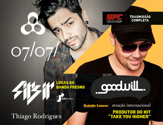 Goodwill e SIRsir na Anzu Club em Itu Goodwill e SIRsir na Anzu Club em Itu