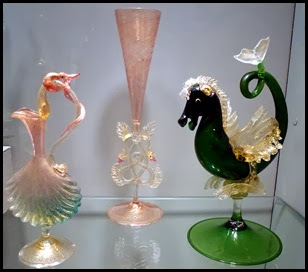 02f2- Corning Glass Museum - Unique Goblets