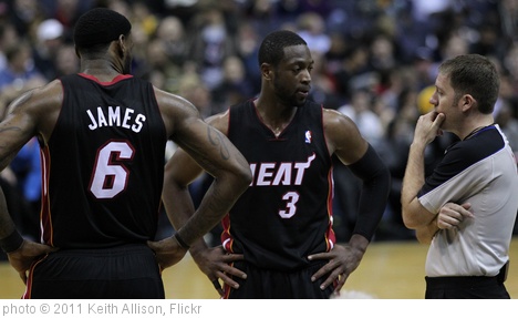 'LeBron James and Dwyane Wade' photo (c) 2011, Keith Allison - license: http://creativecommons.org/licenses/by-sa/2.0/