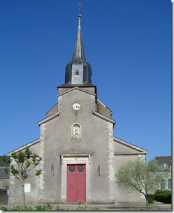 La façade de l’église aujourd’hui