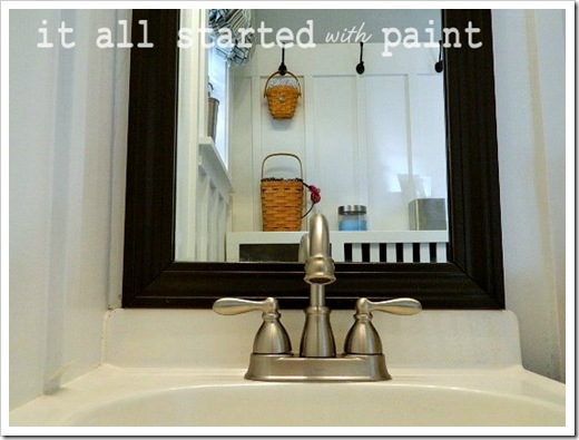 Powder Room Makeover After Faucet
