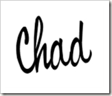 Chad Signature