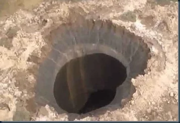 sinkhole na siberia