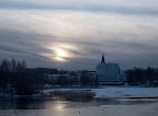 Töölönlahti in winter