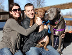 Proud parents and their adopted pitt bull kids. Lincoln and Izzie are the best of friends and go everywhere with their mom and dad. These love-a-bulls were rescued and adopted through rescue-a-bull.org! Proud parents and their adopted pitt bull kids. Lincoln and Izzie are the best of friends and go everywhere with their mom and dad. These love-a-bulls were rescued and adopted through rescue-a-bull.org!