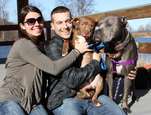 Proud parents and their adopted pitt bull kids. Lincoln and Izzie are the best of friends and go everywhere with their mom and dad. These love-a-bulls were rescued and adopted through rescue-a-bull.org! Proud parents and their adopted pitt bull kids. Lincoln and Izzie are the best of friends and go everywhere with their mom and dad. These love-a-bulls were rescued and adopted through rescue-a-bull.org!