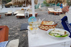 Snack on the beach