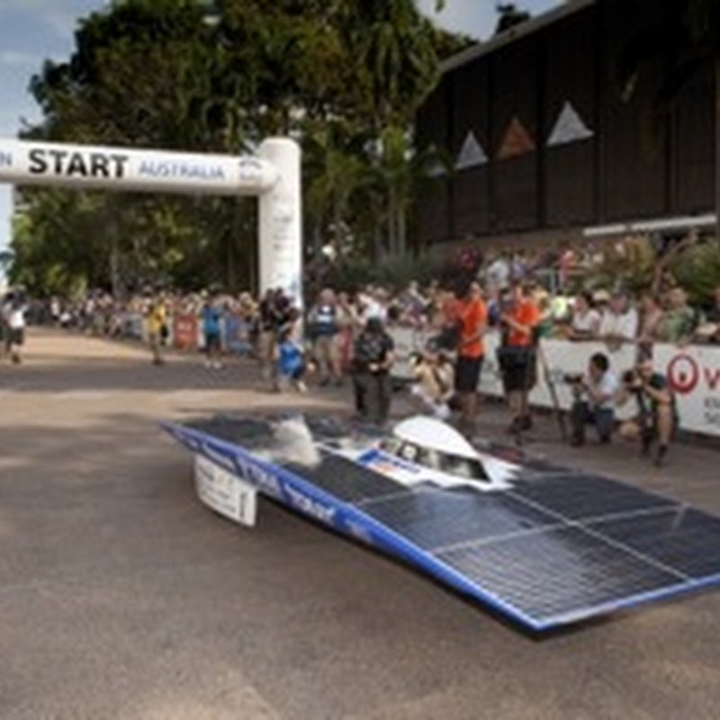 Electric Race News Solar Race Cars spreading across central Australia as World Solar Challenge