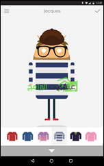 Androidify تطبيق عمل شخصيات كارتونية أندرويد Avatars - 2