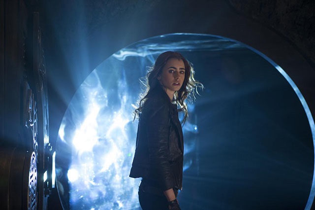 Clary (Lily Collins) in Screen Gems fantasy-action THE MORTAL INSTRUMENTS: CITY OF BONES.