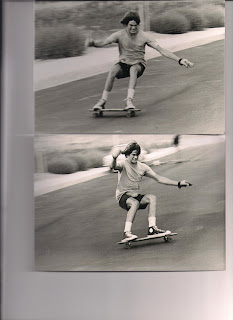 The down hill slide at high speeds