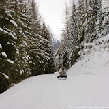 20.12.11 Rodelpartie Speikboden Ahrntal - slittata al monte spico Valle Aurina