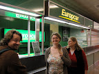 We made it to Brussels then stood in line to get our car