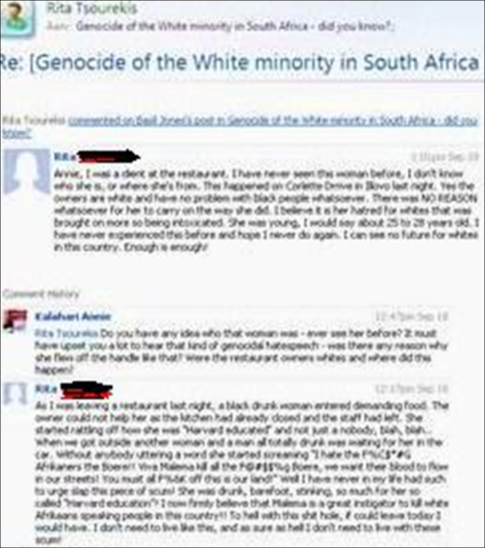 ILLOVO_RESTAURANT_ISABEL_P_KILL ALL BOERE RANT SEPT172011