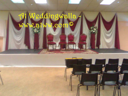 stage decoration wedding