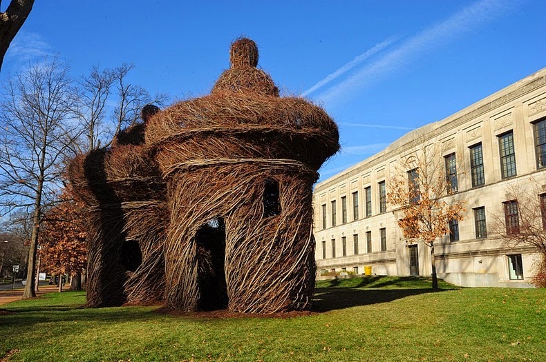 Nghệ thuật từ Patrick Dougherty North Carolina Patrick-dougherty-16