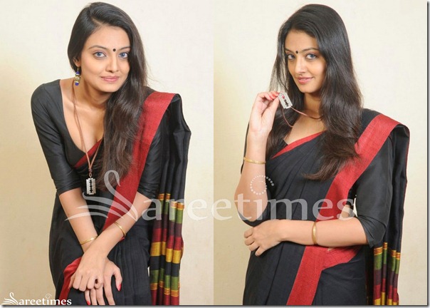 Nikitha_Narayan_Black_Saree Nikitha_Narayan_Black_Saree
