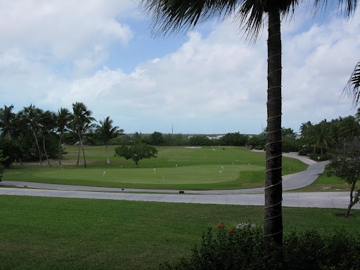 Part of the expansive golf course. Wish we had time to hit the greens!