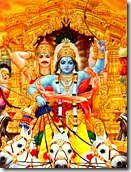 Krishna and Arjuna