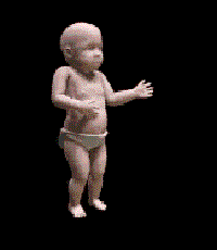 Bebê dançando Bebê dançando