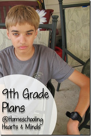 9th Grade Learning Plans @Homeschooling Hearts & Minds
