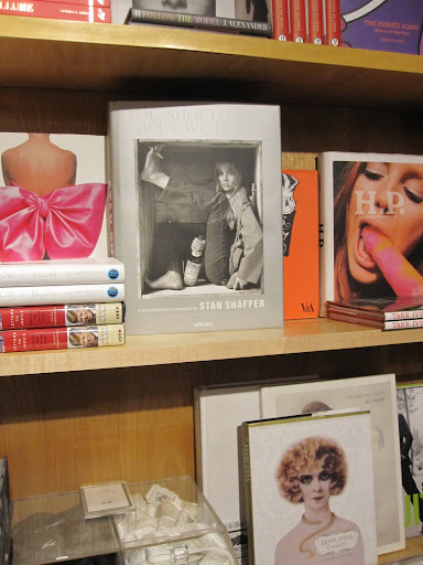 Fashion and art are two other themed sections of the store.