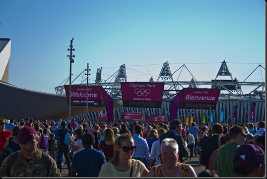 Stratford Gate to the Olympic Park