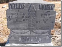 Emerson Coit Rivers Tombstone