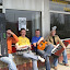 Band beim Foto-Shooting ;-)