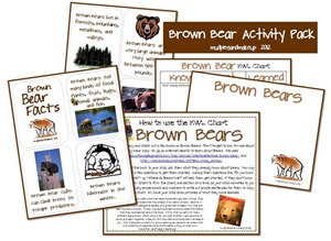 Brown Bear collage Brown Bear collage