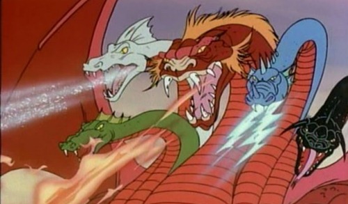 Dragão Tiamat Caverna do Dragão Dragões Tiamat Caverna do Dragão Fantasia BR