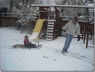 sledding