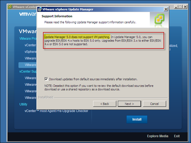 Rolling Patch Upgrade Vmware